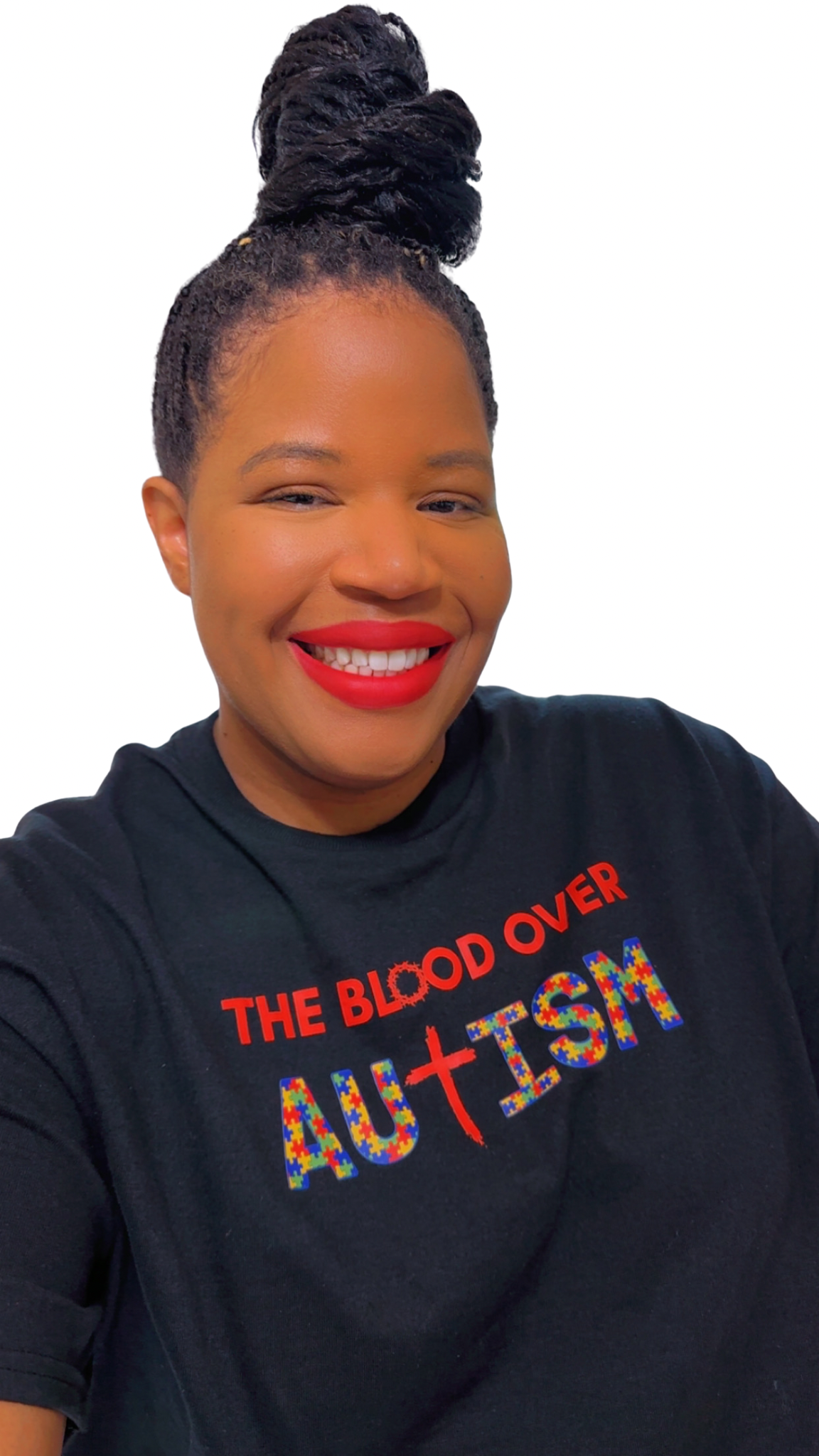 The Blood Over Autism Puzzle Piece T-Shirt