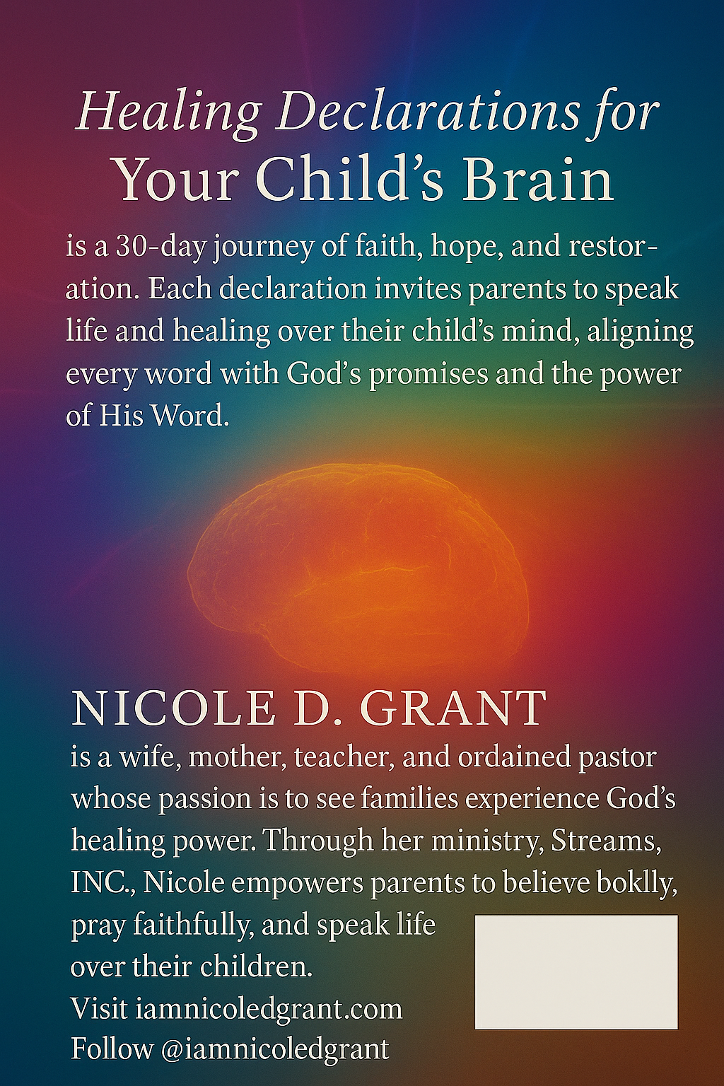 Healing Declarations for Your Child’s Brain